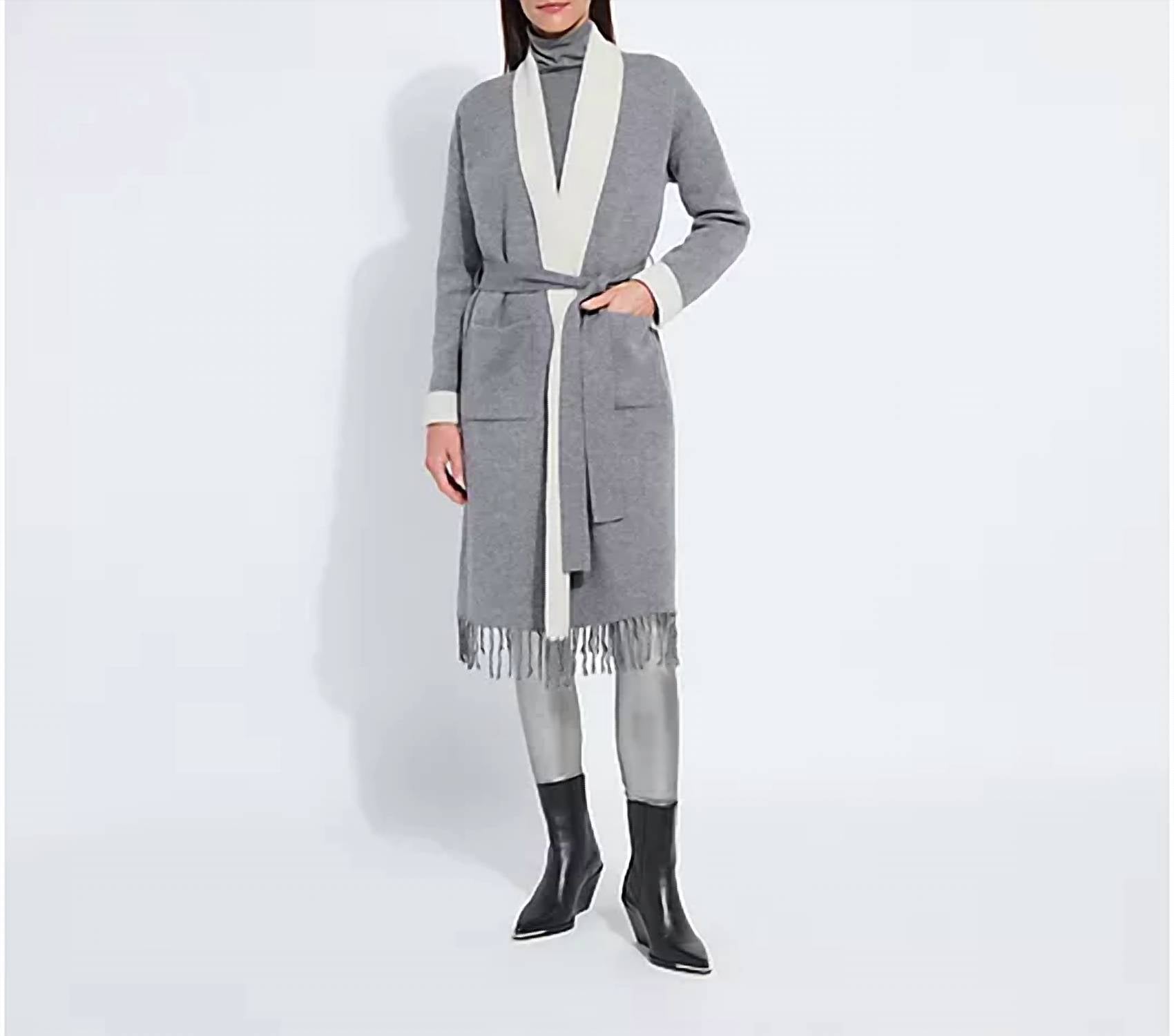 Lysse - Juliette Fringed Sweater Coat