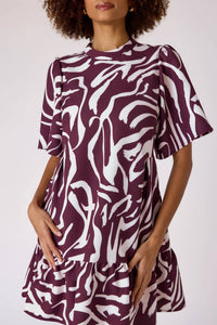 Crosby by Mollie Burch Lou Dress in zebra - women's dress - view 4