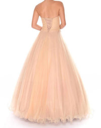Precious Formals - Sweetheart Strapless Beaded Ballgown