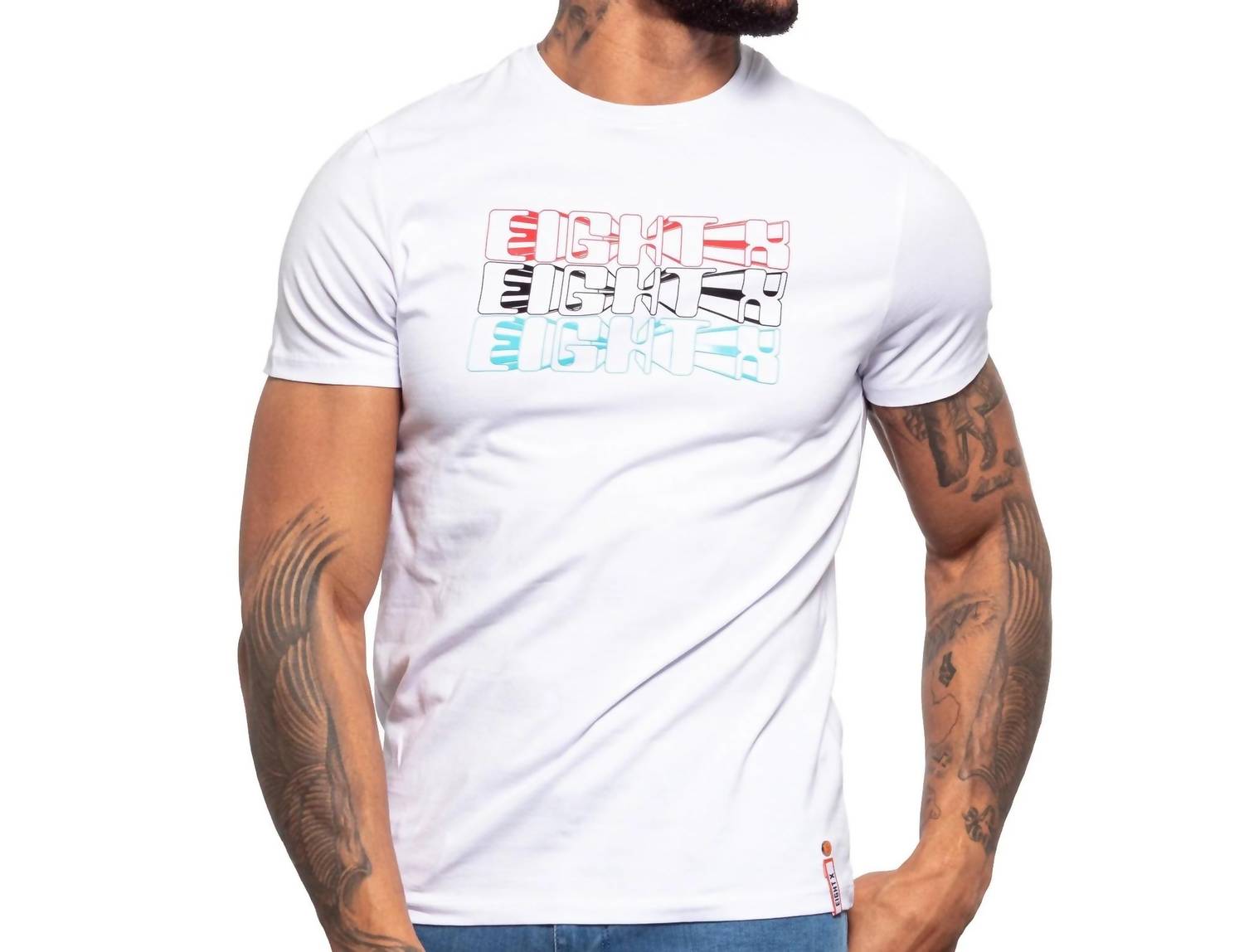Eight X - Rocket Pop Logo Graphic T-shirt