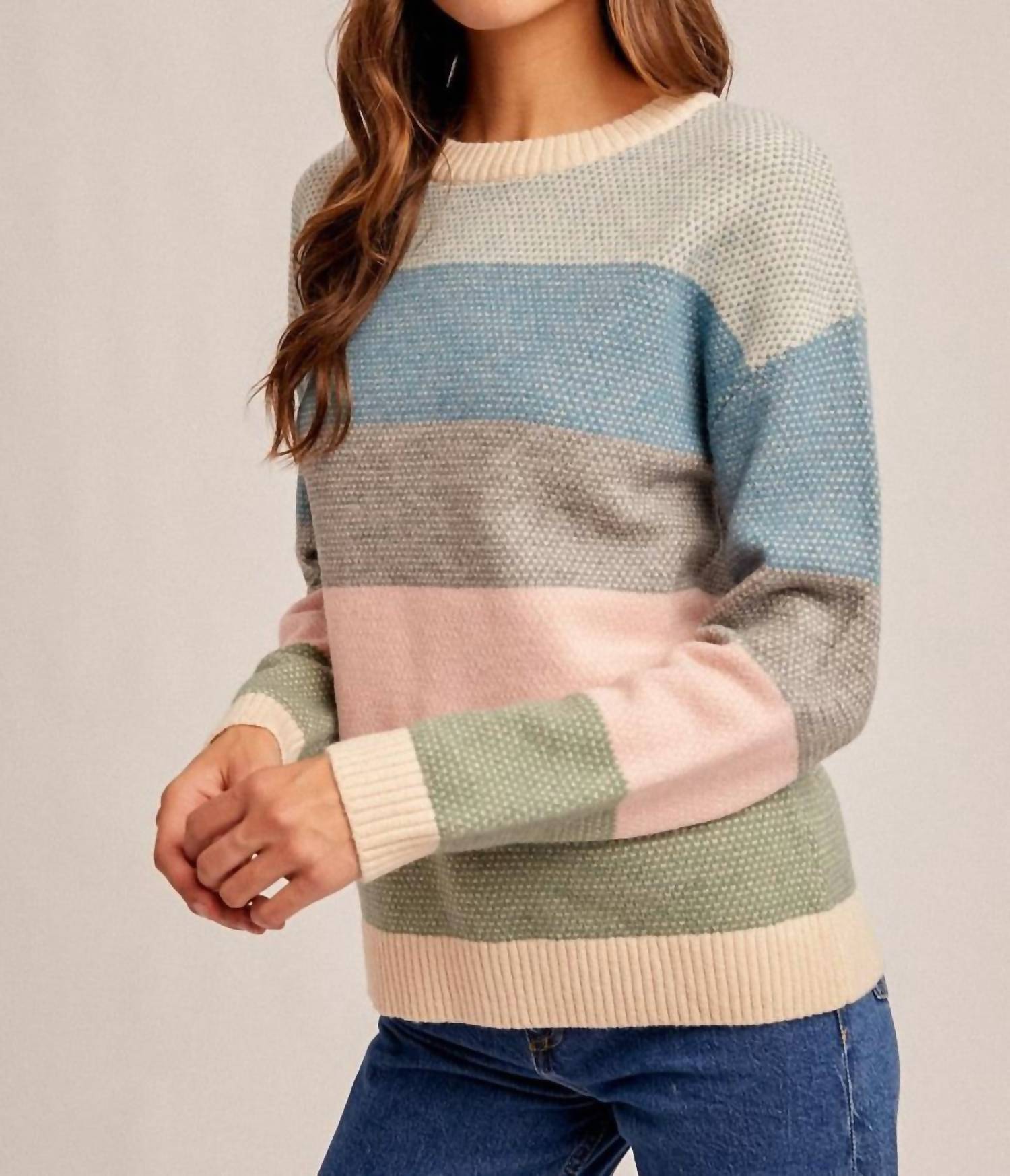 Hem & Thread - Fiona Colorblock Sweater