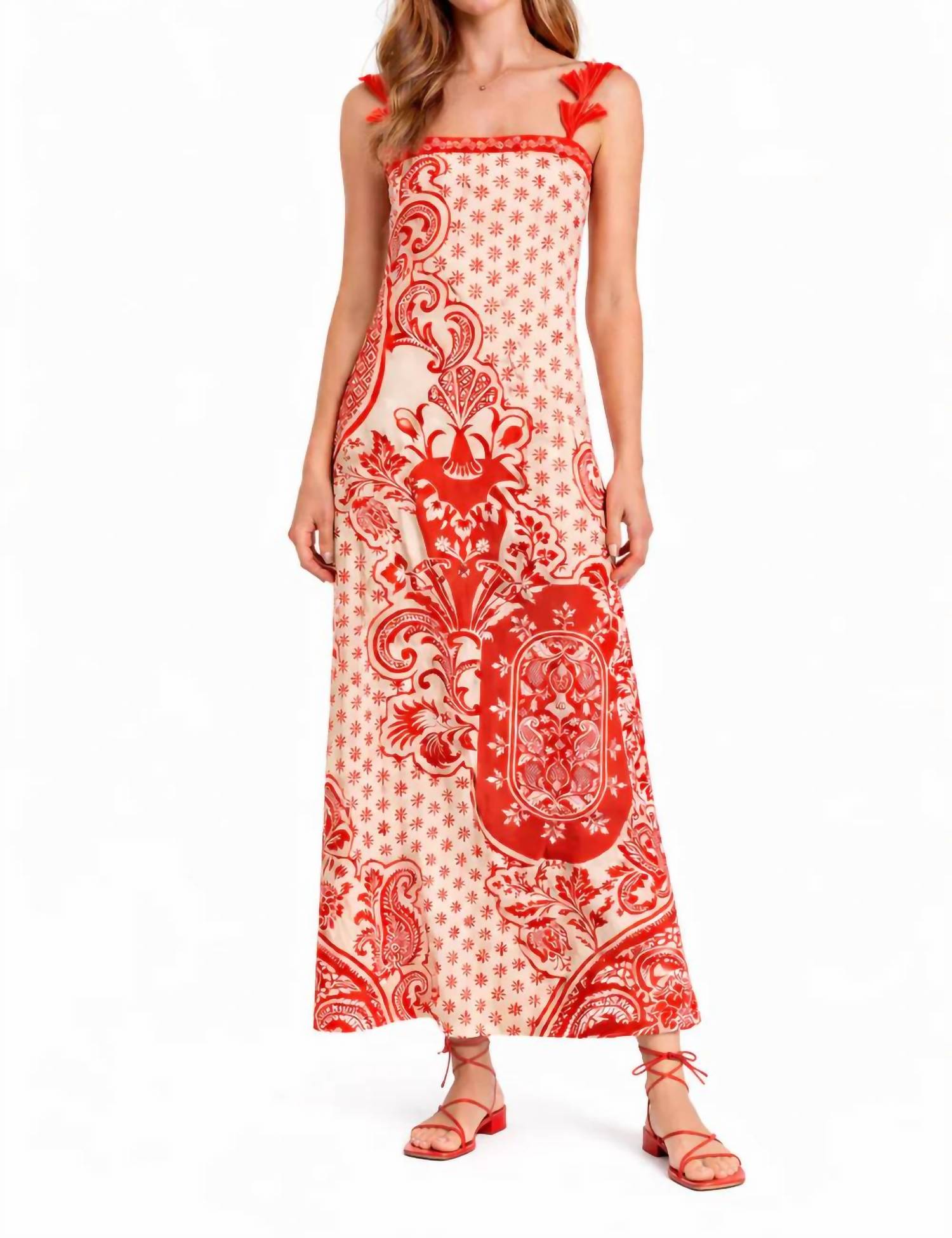Anna Cate Raleigh Midi Dress in summer punch - women's dress