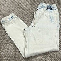 Vervet By Flying Monkey - Women's Relaxed Jogger Pants With Bleach Effect