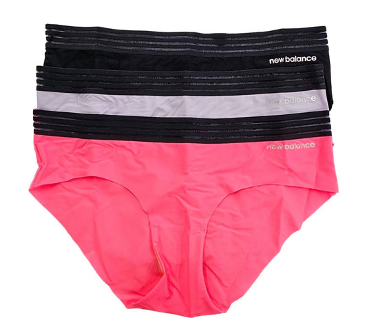 New Balance - Women's 3-Pack Performance Underwear Spacer Hipster