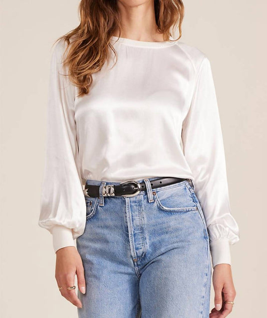 Bobi - Silky Date Night Long Sleeve Top