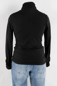 Habitat - Women's Ruched Turtleneck Top
