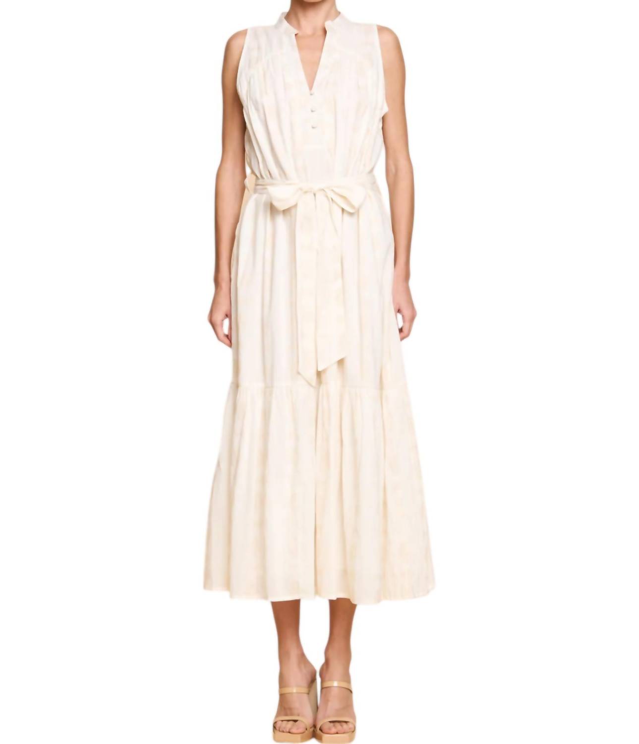 Ciebon - Dot JQD Midi Dress
