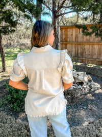 Gigio - Midnight Stroll Button Up Top
