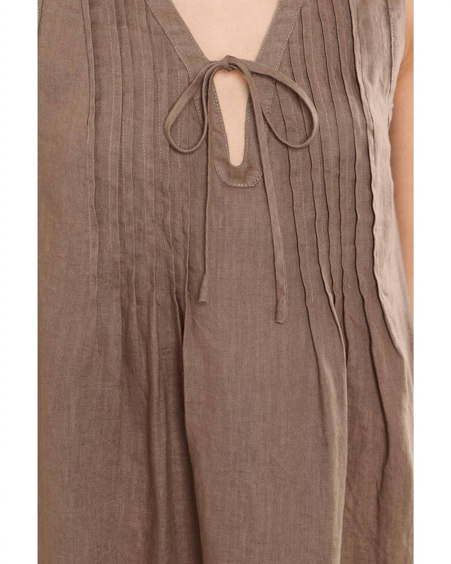 Splendid - Stella Linen Mini Dress