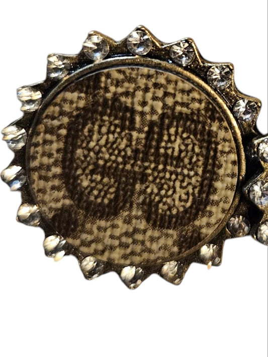 Keep It Gypsy - Round Bling earring