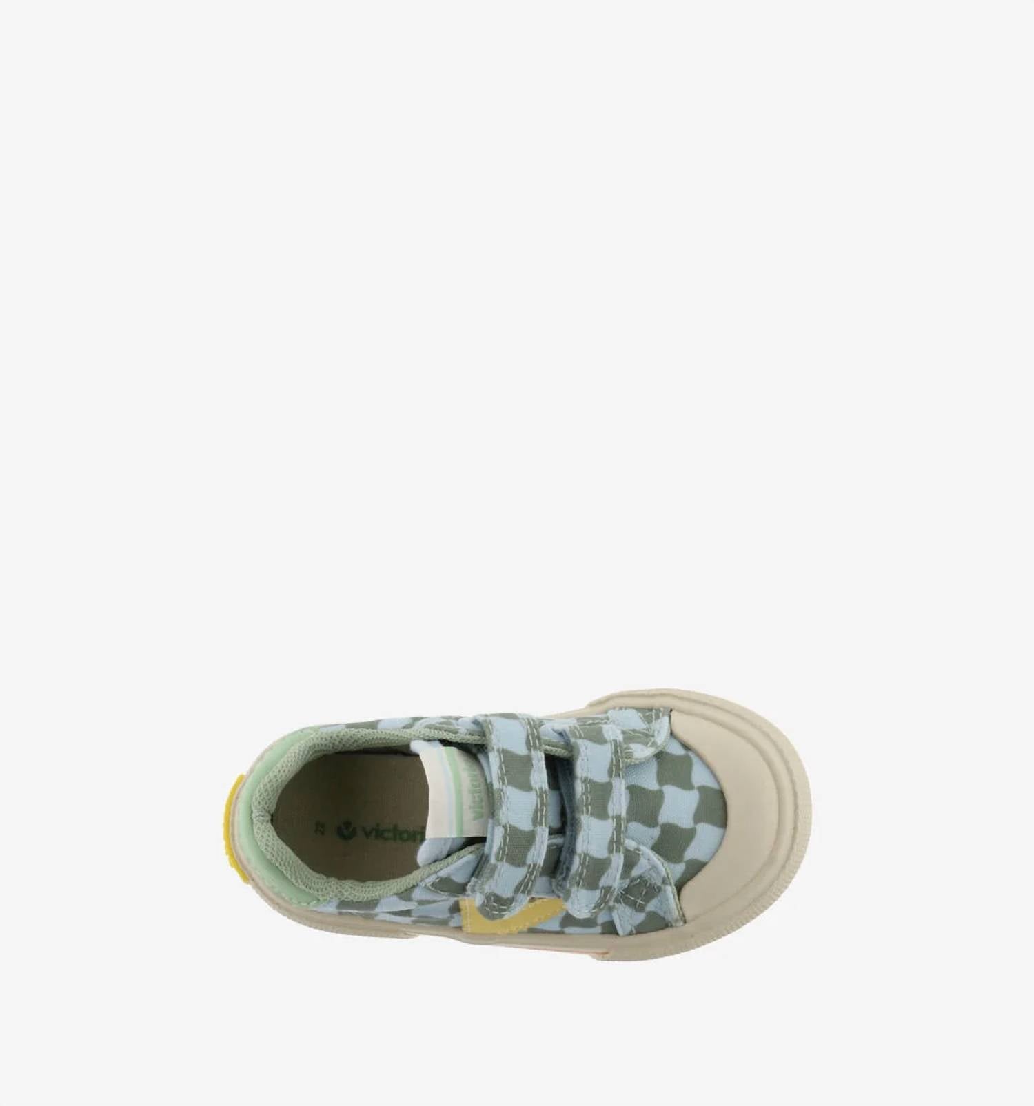 Victoria - Kid's Tribu Wide Fit Split Leather Sneaker