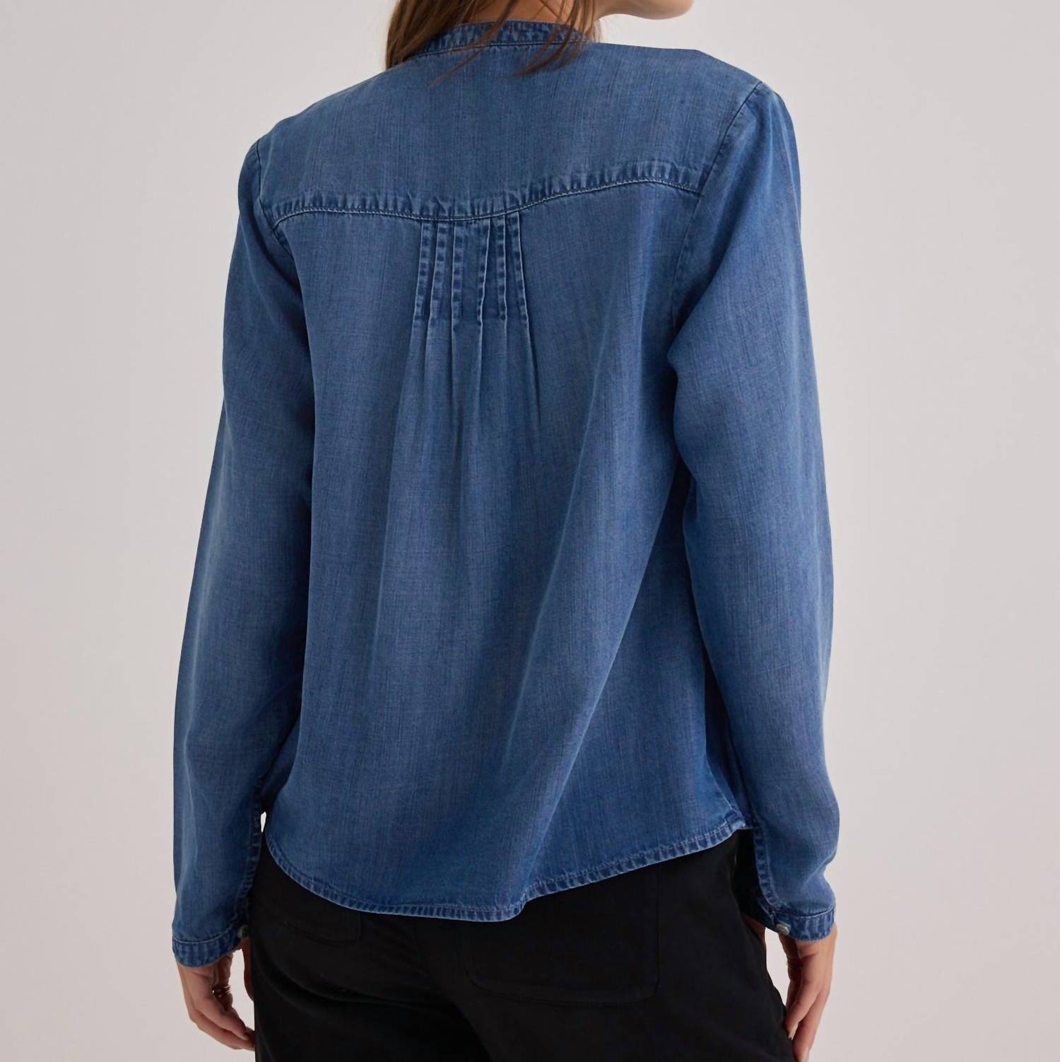Bella Dahl - Long Sleeve Pintuck Pullover Top