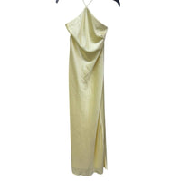Morgan & Co. Maxi Strapless Dress in cream - women's dress - detail view
