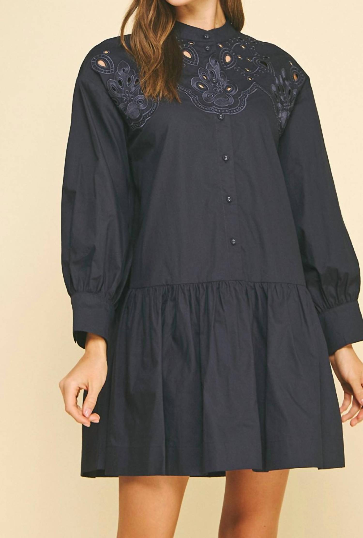 Pinch - Embroidered Mini Dress