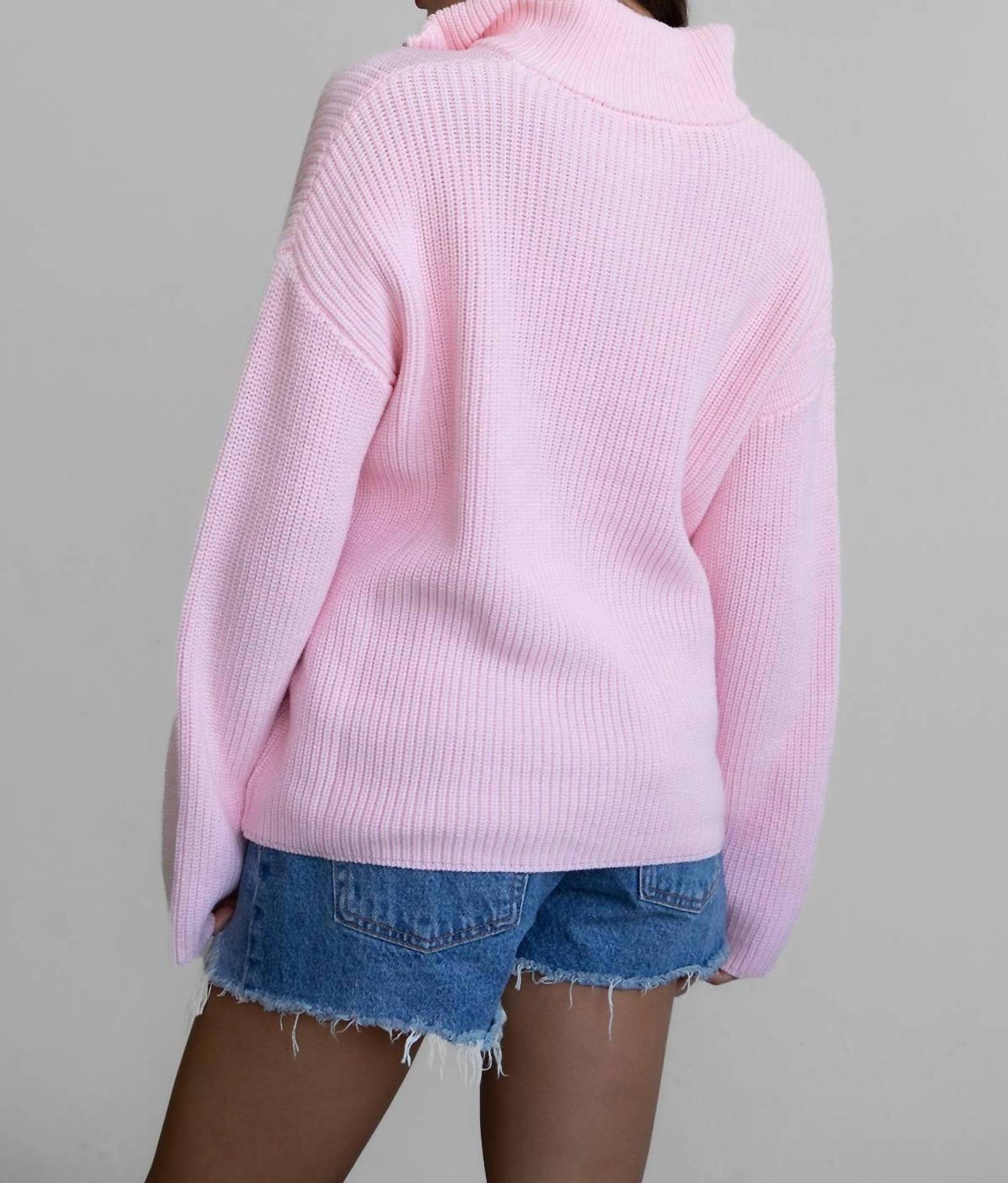 Tic Toc - Liisa Quarter Zip Sweater