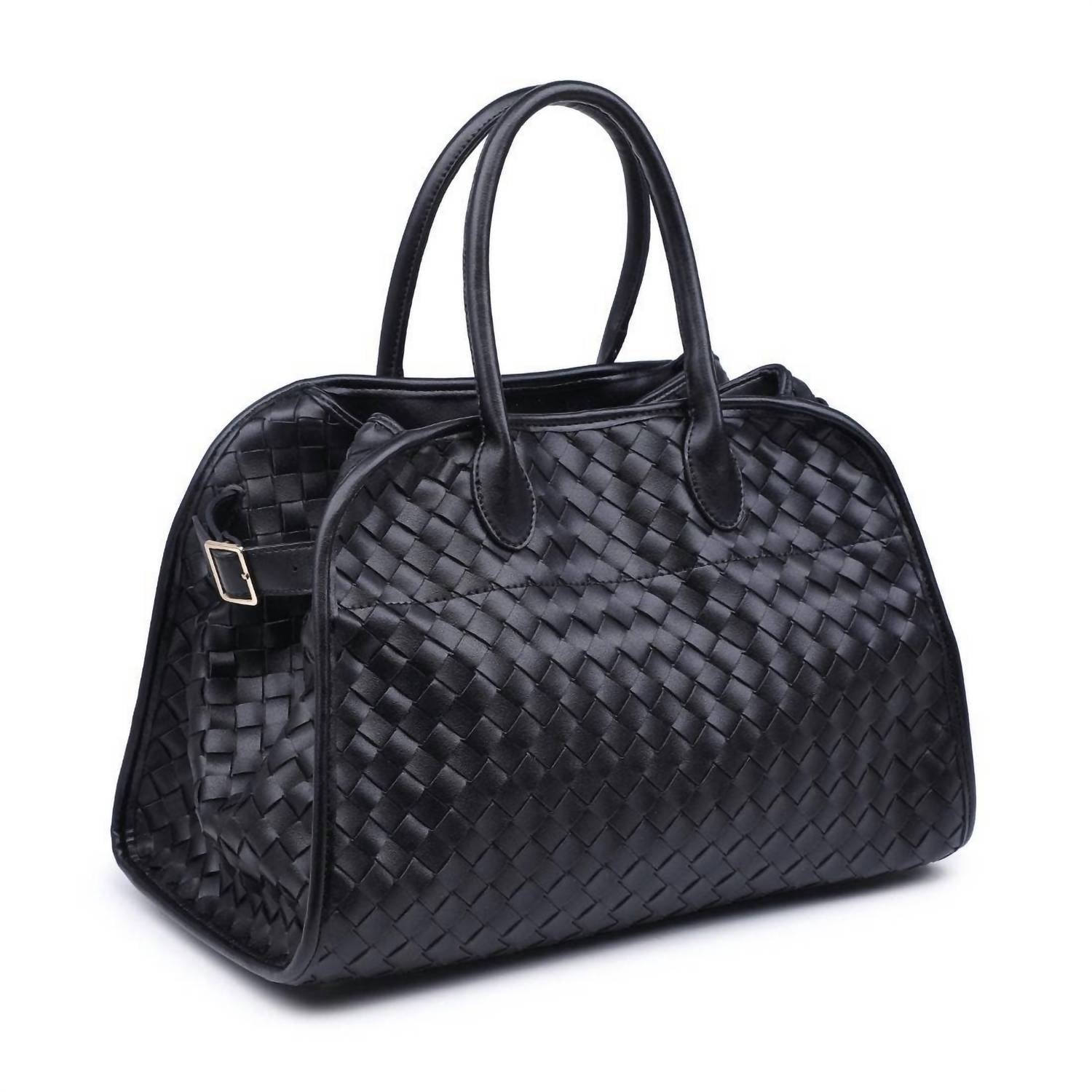 Urban Expressions - Women's Rhonda Woven Vegan Leather Tote Bag