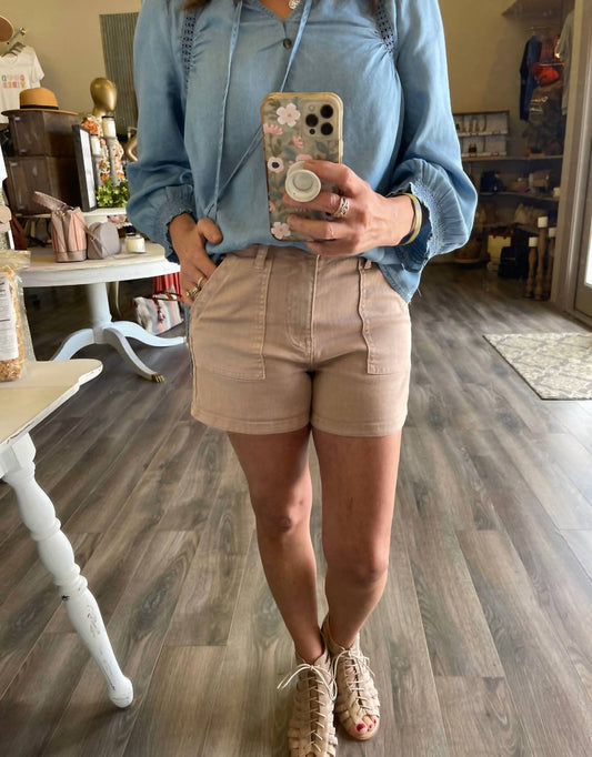 Wishlist - Cotton Denim Shorts