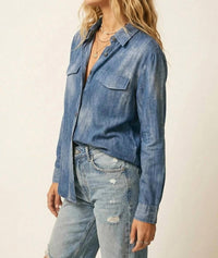 Q2 - Chiffon Shirt With Strass Details
