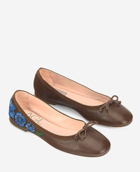Agl - Women's Obu Floral Ballet Flat