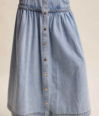 Listicle - Braided Waist Maxi Skirt