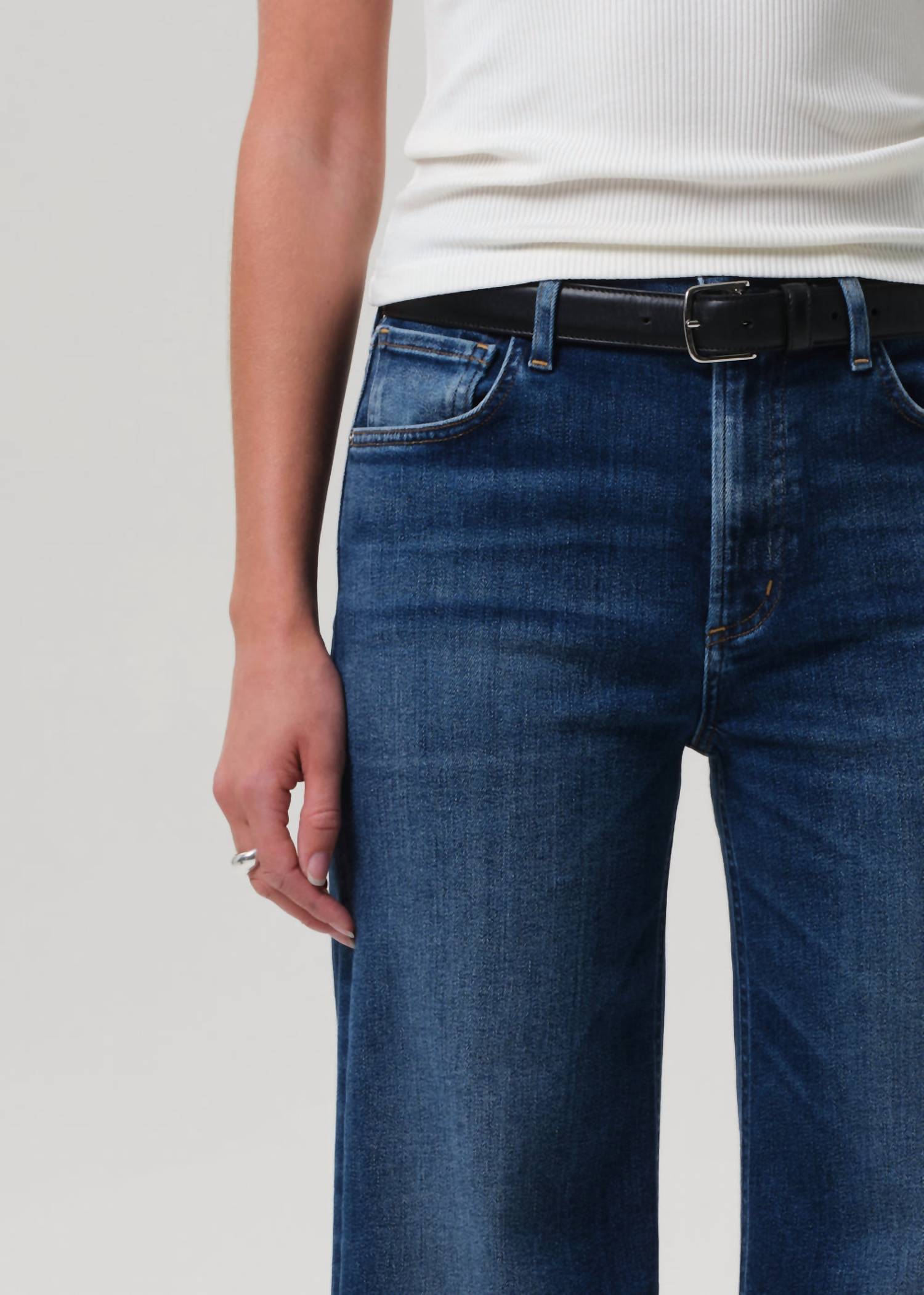 Citizens of Humanity Lyra Long Wide Jean in augusta - women's jeans - view 4