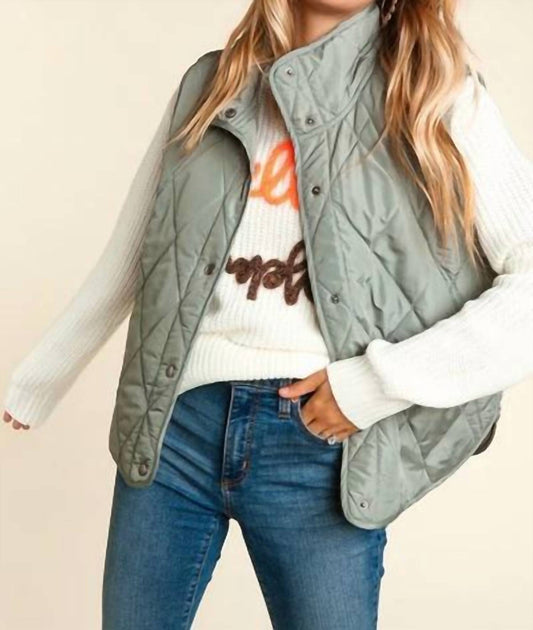 Haptics - Quilted Puffer Vest