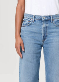 Agolde - Harper Mid Rise Straight Jeans