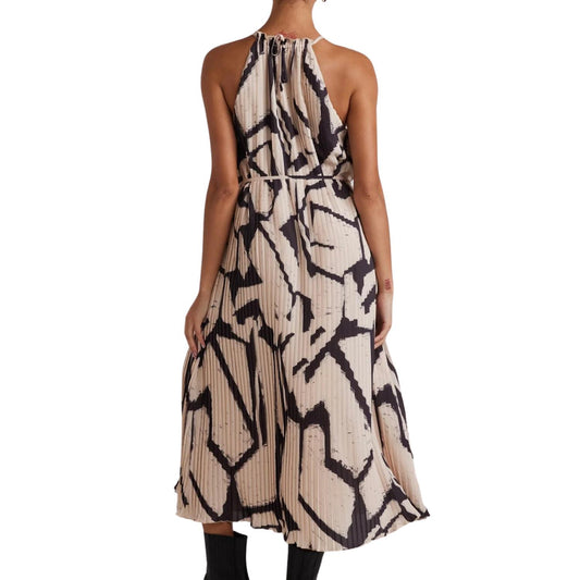 Bella Dahl - Knife Pleat Halter Maxi Dress