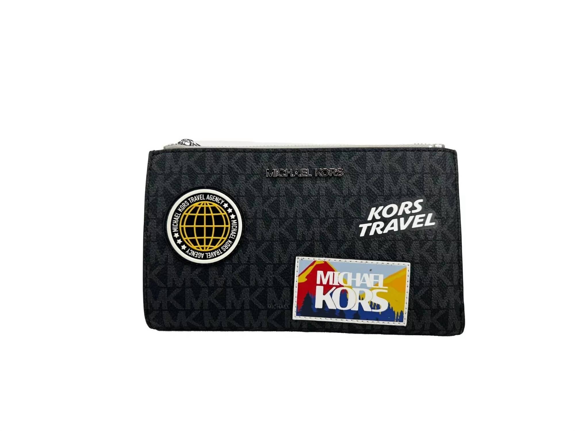 Michael Kors - Women'sjet Set Travel Double Zip Wristlet Wallet