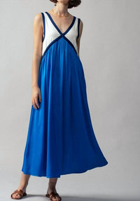 Trend:Notes - Boho Colorblock Maxi Dress