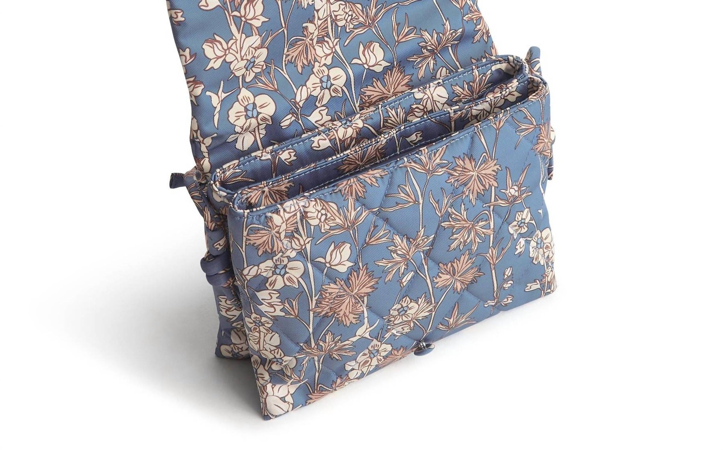 Vera Bradley Baird Hipster Bag in larkspur delphinium - women's bag - detail view