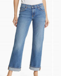 ASKK NY Straight Leg Boyfriend Jeans in flashback - women's jeans