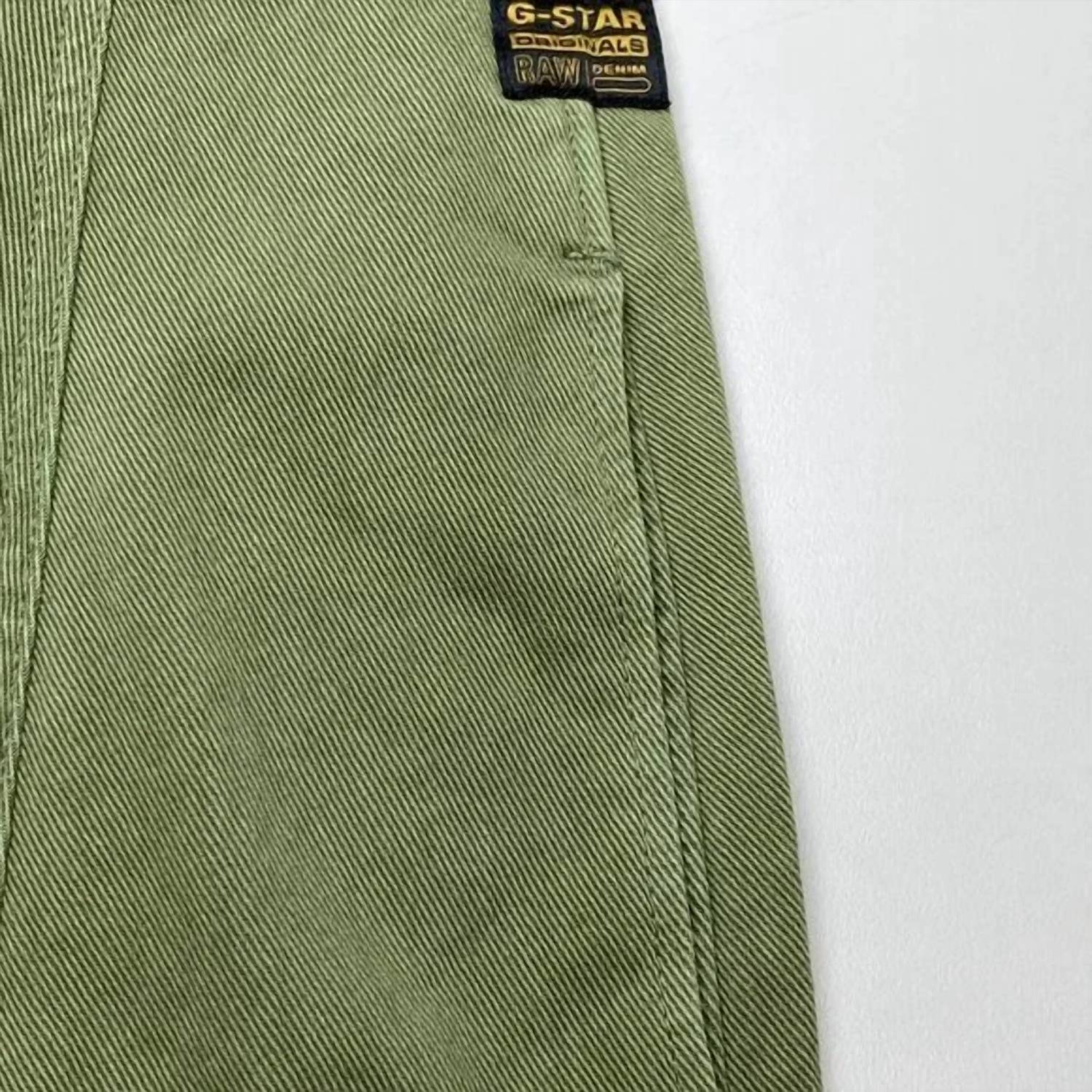 G-Star Women’s Short Corset Flare Twill Denim Mini Dress in green - women's dress - view 7