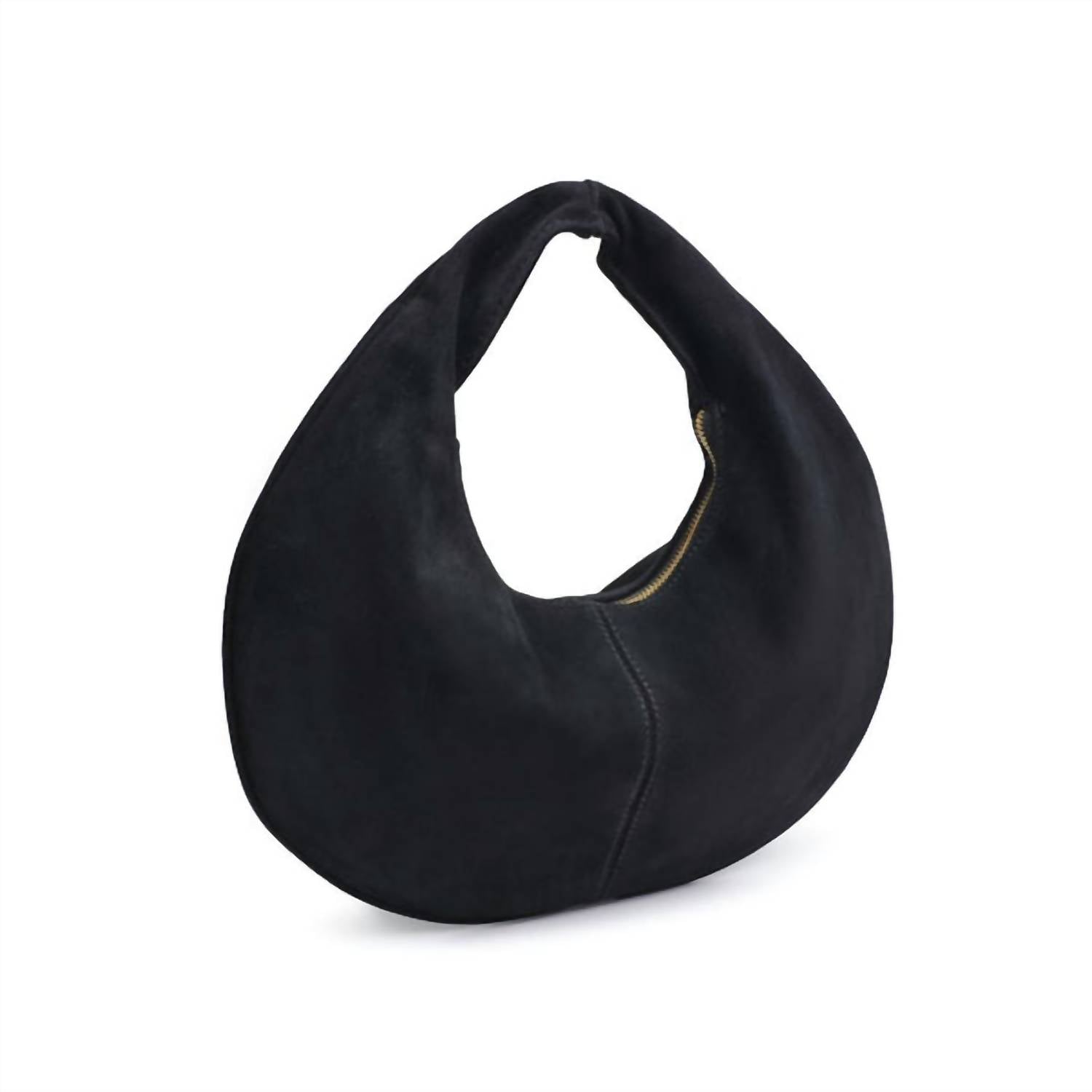 Moda Luxe - Women's Farrah Suede Hobo Bag