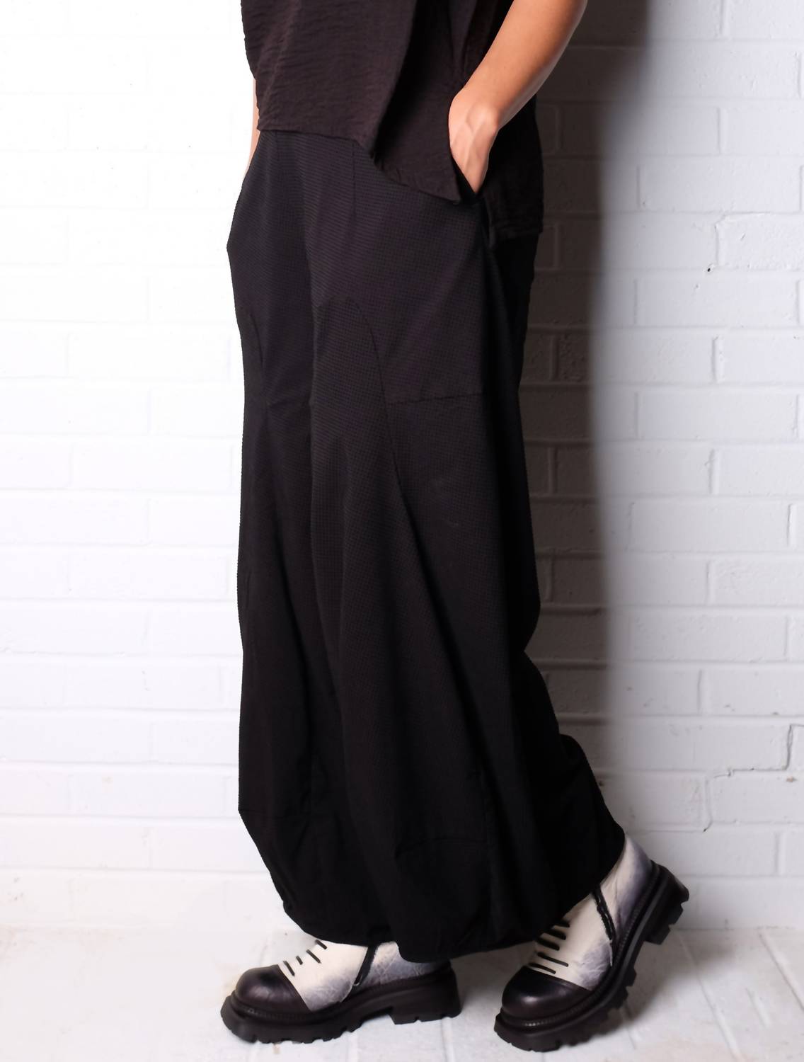 Rundholz Black Label - Check Wide Leg Pants