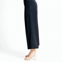 Clara Sunwoo - Woven Twill Zip Closure Front Pocket Cropped Trouser