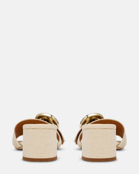 STEVE MADDEN Women's Seacrest Sandal in natural raffia - women's sandal - view 5