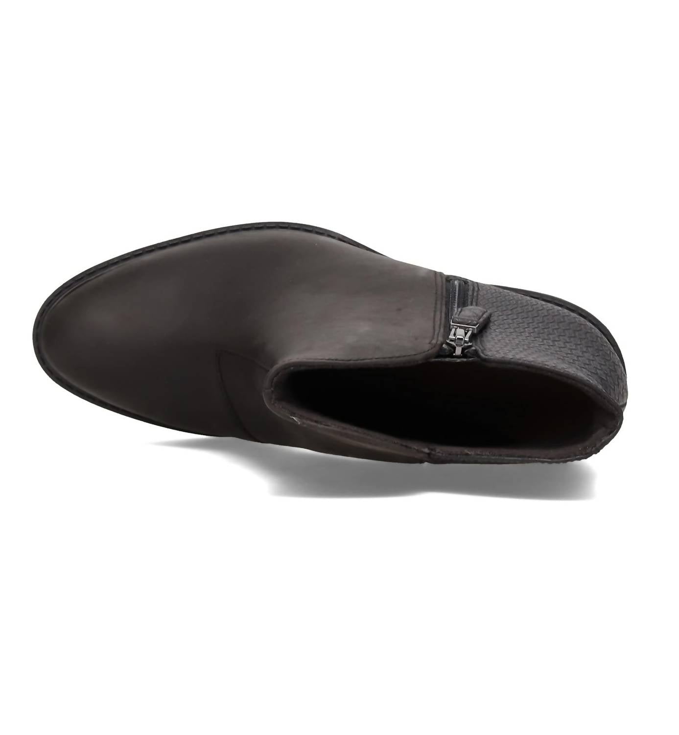 Clarks Women's Scene Zip Ankle Boot in black combi - women's shoe - view 6