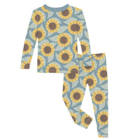 Kickee - Girl's Long Sleeve Pajama Set