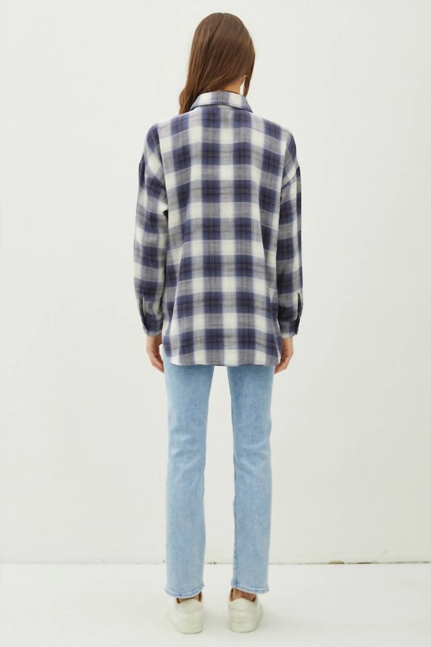 Be Cool - Oversized Ultra Soft Flannel Shirt