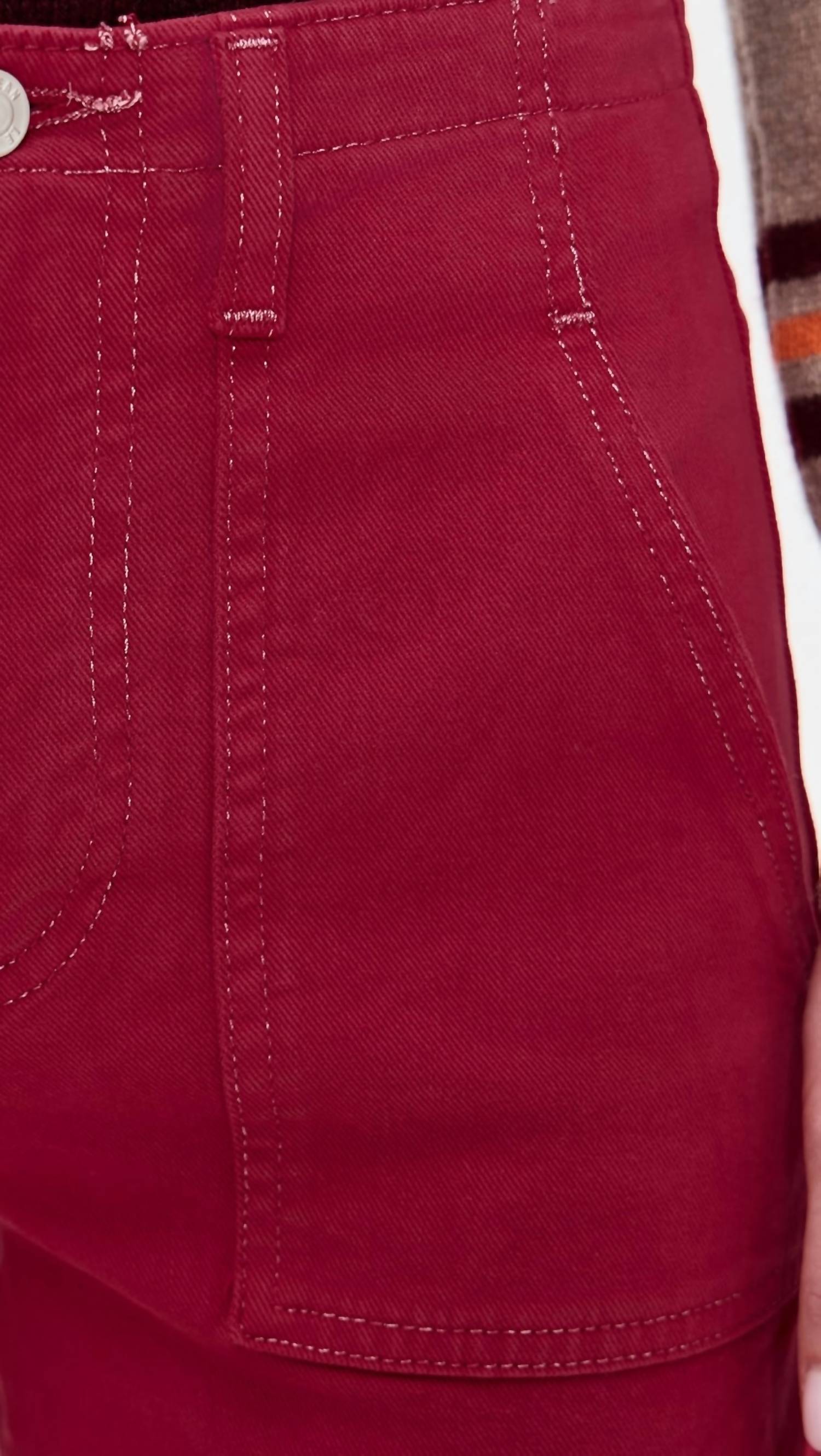 Le Jean - Utility Soft Barrel Mid Rise Jeans