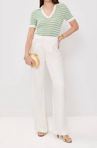 Zimmermann - Everly Scallop Knit Polo