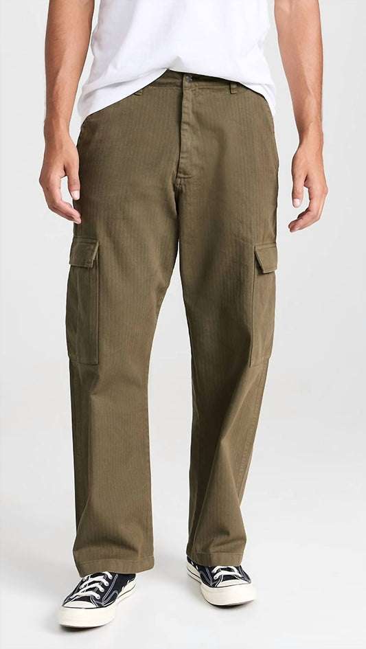 Wax London - SANTO HERRINGBONE TROUSER