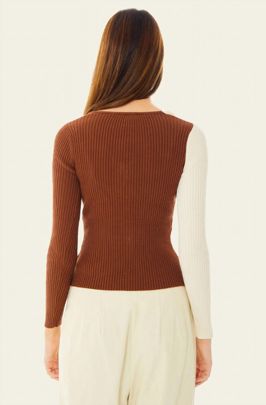 Find Me Now - Charlie Ruffle Knit Top