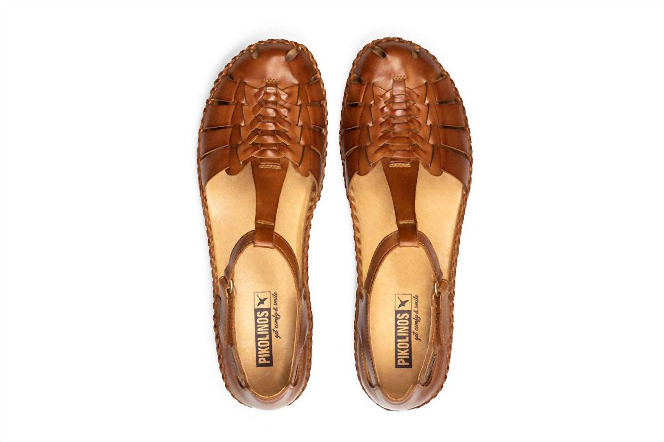 PIKOLINOS Women's P. Vallarta Semi-open Shoes in brandy - women's sandal - view 4