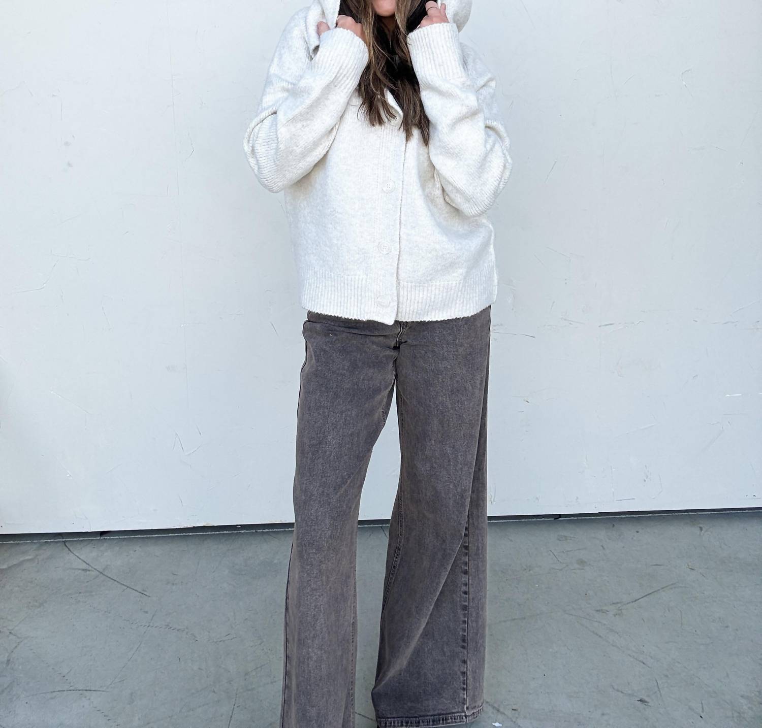 Klesis - Soft Knit Hooded Cardigan