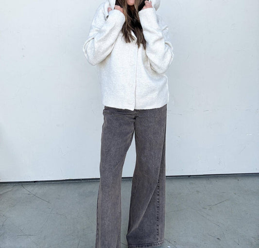 Klesis - Soft Knit Hooded Cardigan