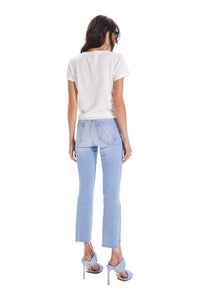 Mother - Insider Crop Step Fray Jean