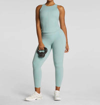Spanx 7/8 Legging in wave - women's pants - view 5
