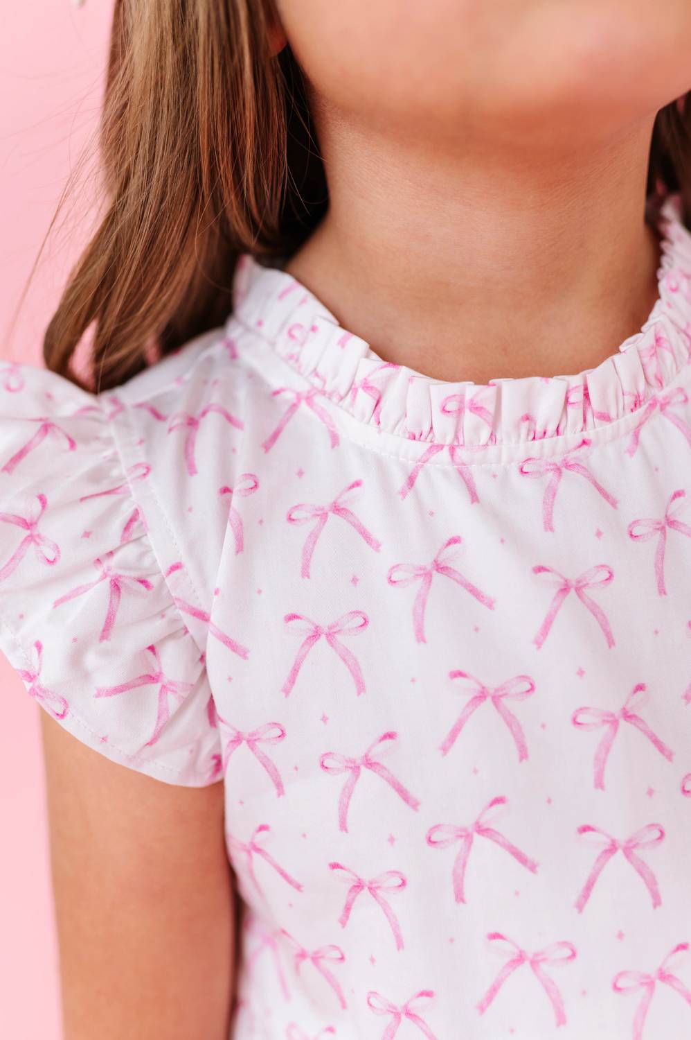 Tuktuk Designs - Girl's Bows Ruffle Dress